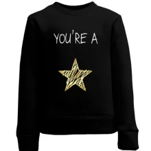Детский свитшот You`re a star